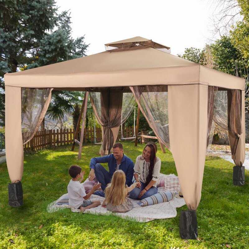 10x10ft Outdoor Canopy Gazebo Waterproof and UV Protection - My Shaded Yard