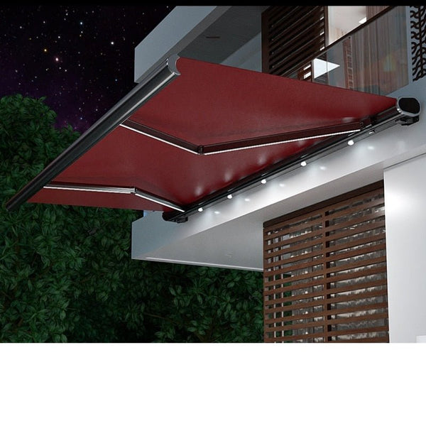 Electric Canopy, Outdoor Balcony Foldable Awning Full Box Retractable - My Shaded Yard