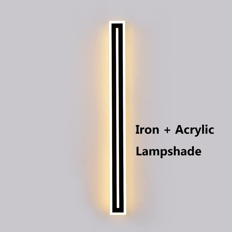 Outdoor Waterproof IP65 LED Long Strip Wall Light - My Shaded Yard